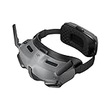 DJI Goggles Integra – leichte und tragbare FPV-Goggles, integriertes Design, Micro-OLED Displays, DJI O3+ Videoübertragung, HD mit geringer Latenz, kompatibel mit DJI Avata und mehr,Fernsteuerung,Grau