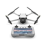 DJI Mini 3 Pro mit DJI Smart Control – Leichte und faltbare Kameradrohne mit 4K/60fps Videos, 48 MP Fotos, 34 Minuten Flugzeit, Hindernisvermeidung in 3 Richtungen