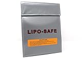 Lipo Tasche Dokumententasche feuerfest Akku Sicherheitstasche Feuer Sicherheit Safe Brandschutztasche Safebag Lipobag LipotaschemolinoRC (18x22cm Premium molinoRC)