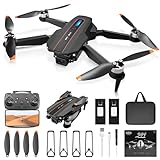 Drohne mit Kamera HD 4K,Faltbare mit FPV Übertragung,RC Quadcopter mit Tasche,Kreisflug,3D Flip,One TasteRuckkehr,Headless Mode,Mini Drone Geschenk für Anfänger Kinder Jugendliche