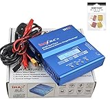 HOBBYTIGER SKYRC iMAX B6AC 3S RC NiMH NiCd Lipo Batterie V2 Akkulader Digitale Balance Charger Ladegerät+4 Stecker（2 T Stecker+2 XT60 Stecker