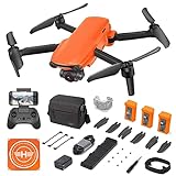 Autel Robotics EVO Nano+ More Combo - 249g Ultralight Foldable Plus Drone with 4K RYYB Pro Camera,1/1.28CMOS,3D Obstacle Avoidance,50 MP Photos,20''Drone Landing Pad with Must Have Accessories(Orange)