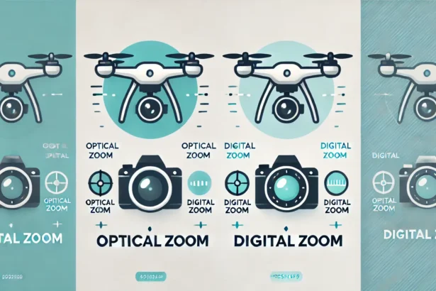 optischer zoom vs digitaler zoom drohnen kamera