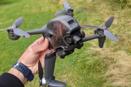 drone crash what to do